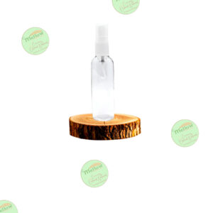 Envase Pet tubular transparente 30ml C/Spray