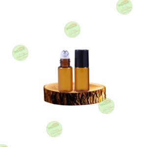 Envase Rollón vidrio Ambar 5ml