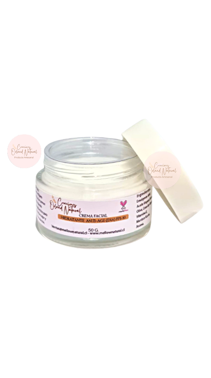 Crema Facial Hidratante Anti-Age Dia