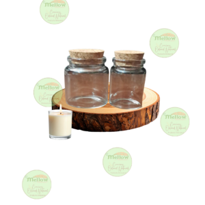 Envase pote frasco vidrio con corcho